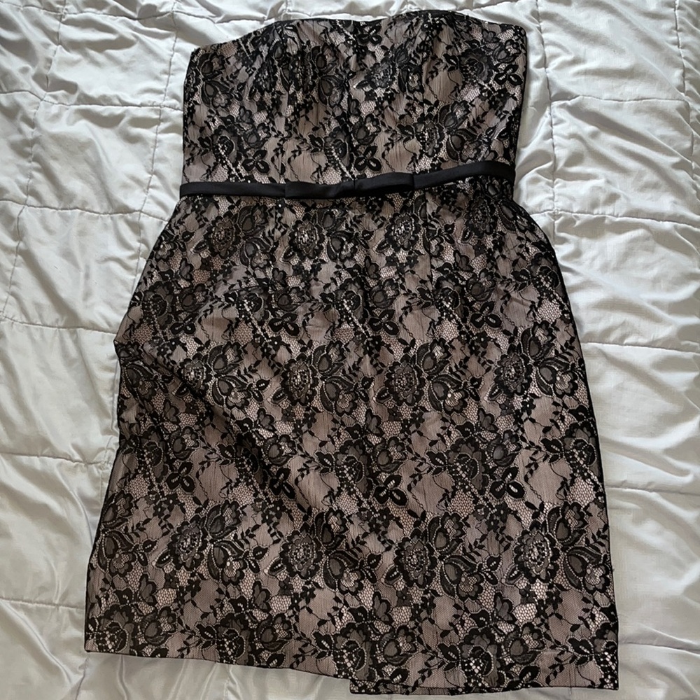 Black short formal dress